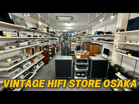 I Visited Vintage Hifi Audio Store in Osaka Japan | Hi-Fi Do