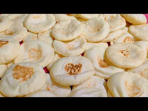 العيش الشامي الصغنن بتاع الفول والفلافل بتفاصيل حصريه لاول مره في التخمير والتسويه والعجينه