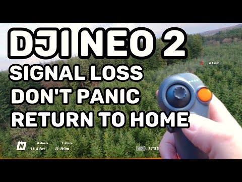 DJI NEO 2 - SIGNAL LOSS - DON'T PANIC - RETURN TO HOME SAFELY