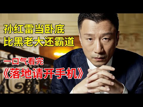 一口气看完孙红雷巅峰之作《落地请开手机》，当卧底比黑社会还狠！