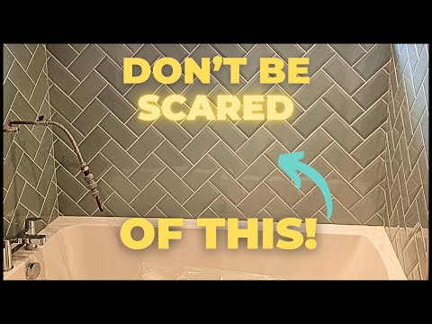 Herringbone Tile Installation | For Beginners