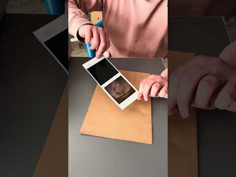 Framing up a multi-colored Polaroid triptych of the Unisphere