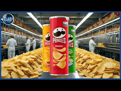 How Pringles Potato Chips Are Made – The Incredible Process of Making Potato Chips - Pringles Chips