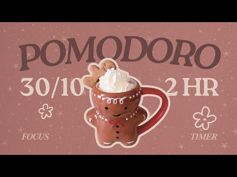 𝒸𝒽𝓇𝒾𝓈𝓉𝓂𝒶𝓈 𝓁𝒶𝓉𝓉𝑒 🎄 𝟹𝟶/𝟷𝟶 𝟹 𝚂𝙴𝚃𝚂 𝟸𝙷𝚁 | pomodoro focus timer | cozy jazz | study with me