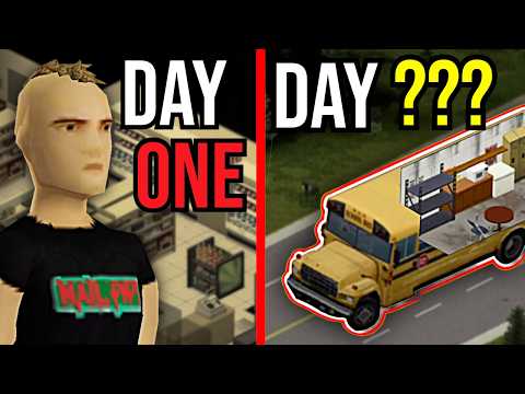Road to 100 Days in Project Zomboid – Nomad Survival Attempt
