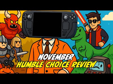 November 2025 Humble Choice Review on Steam Deck | Warhammer 3, Another Crab's Treasure and More!