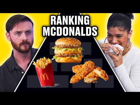 We Blind Ranked Iconic McDonalds Items | The Ranker