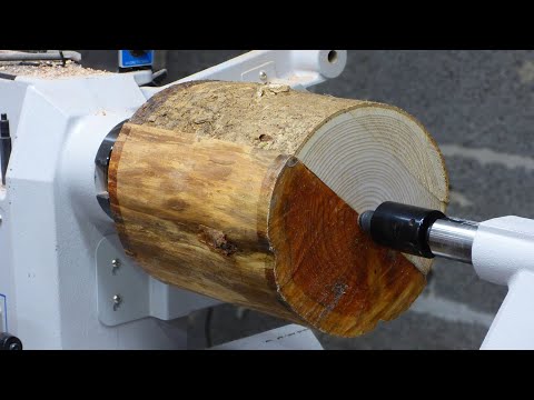 Woodturning - The Hybrid Log