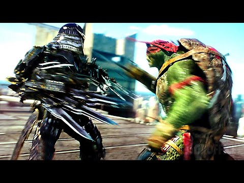 All the Best Scenes from the TMNT Movies (Cowabunga!) ⚡ 4K