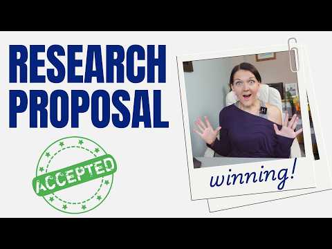 Need to write your PhD research proposal? Use this quick and easy process! 