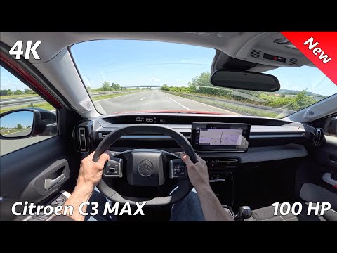 Citroën C3 2025 POV Test drive (1.2 PureTech 100 HP, 6-speed manual)