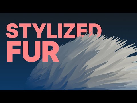 Make stylized fur and hair in Blender (Eevee)