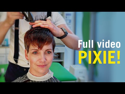 PIXIE CUT with Clippers Only. Full Process, No Scissors! | HFDZK