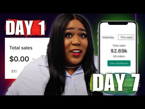 How To Start Dropshipping Using Your Phone & Make Money in 7 Days - Step by Step