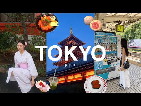 japan vlog | good eats, shopping, omakase, hair salon, kimonos + more