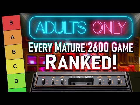 The Ultimate Adults-Only Atari 2600 Tier List - ALL MATURE 18+ GAMES RANKED