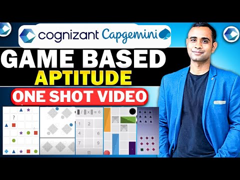 🔥Cognizant Game Based Aptitude One Shot Video | Game Based Aptitude🔥