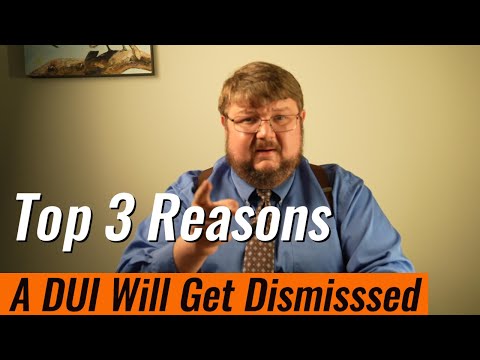 Top 3 Reasons A DUI Will Get Dismissed Before Trial in Mississippi - Big Man Law