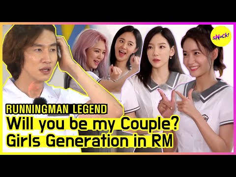 [RUNNINGMAN THE LEGEND] Variety Queens👑 SNSD is back! Heart Shaking Couple Matching🤭 (ENG SUB)