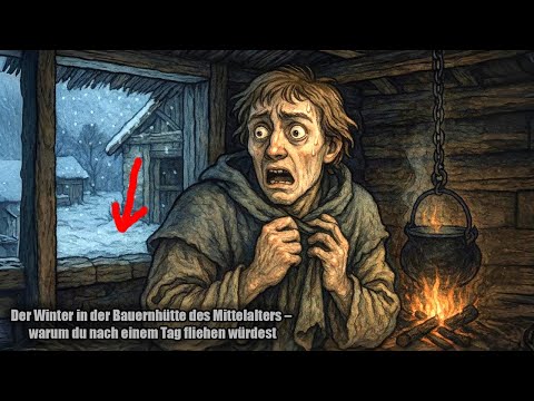 Der Winter in der Bauernhütte des Mittelalters – warum du nach einem Tag fliehen würdest