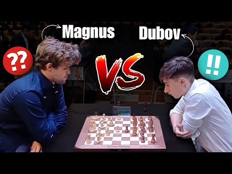 When Genius Meets Brilliancy – Magnus vs Dubov! 😱