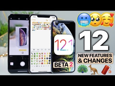 iOS 12.1 Beta 2! New Emojis, Sounds, ChargeGate Fix & More!