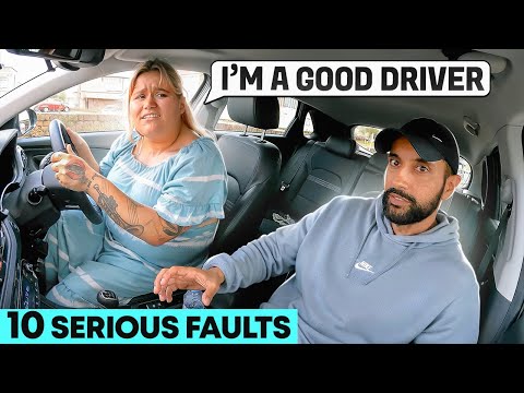 A Terrifying Driving Test | 10 Serious Faults