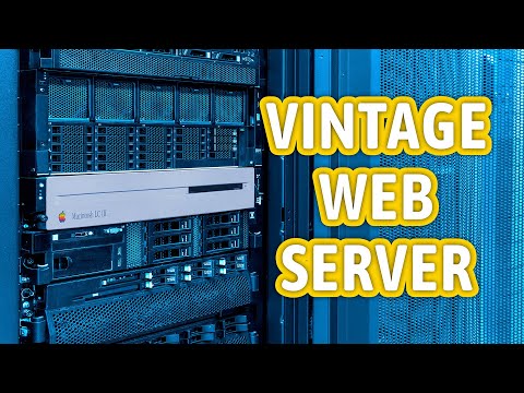 Building a vintage Macintosh web server