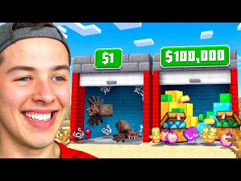 Cheap vs Expensive STORAGE WARS in Minecraft