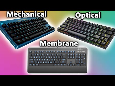 Membrane vs Mechanical vs Optical Keyboards | Everything You Need To Know!