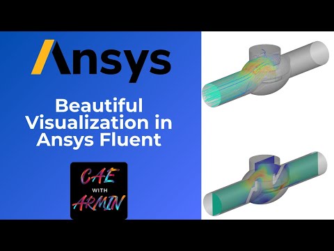 🎬 Ansys Fluent Tutorial: Create Beautiful Contours, Path lines and Scene