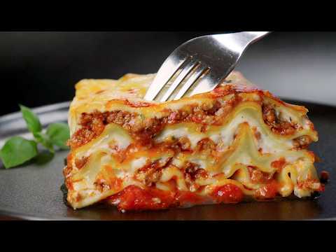 Nur eine italienische Oma macht Lasagne SO lecker! Das beste Abendessen aller Zeiten!
