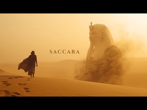 Saqqara's Golden Hour | Ancient Egyptian Desert Ambience | Study Relax Focus Work