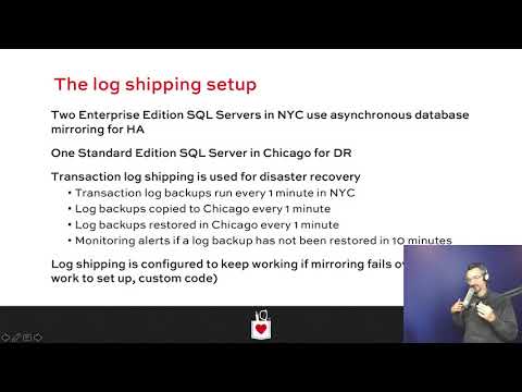 Senior DBA Class - Transaction Log Shipping Tips and Tricks