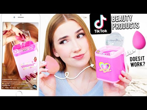 Testing POPULAR TikTok Beauty Products !! *are these products any good?* & yes my skin reacted :)