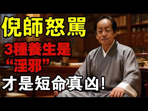 倪師直言：比男女關係更“掏空”身體的，是這3種“淫邪”！中老年人最常犯，不改掉，吃什麼藥都沒用！#倪海廈 #養生 #中醫 #淫邪 #利他 #心病 #癌症 #肝硬化 #黃帝內經 #我執 #自律