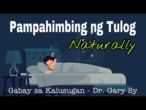 Natural Ways To Sleep Better - Dr. Gary Sy