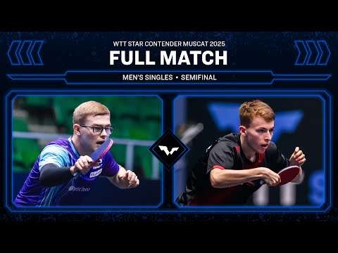 FULL MATCH | Alexis Lebrun vs Flavien Coton | MS SF | #WTTMuscat 2025