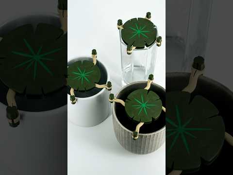 Organize Your Cabinets With Lily Pads !?! #3dprinting #organization #shorts