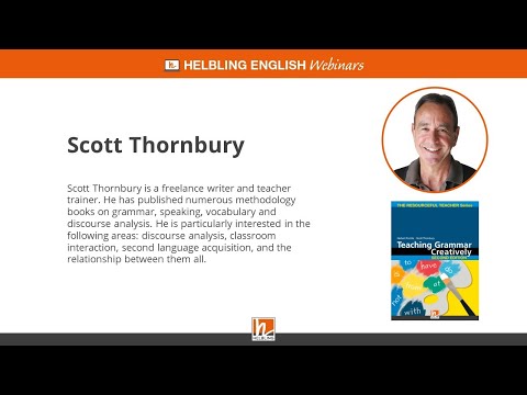 Scott Thornbury - Teaching grammar creatively