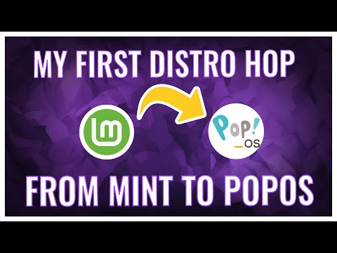 MY FIRST LINUX DISTRO HOP!  - Why I switched from Linux Mint to Pop!_OS