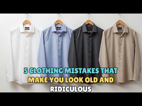 5 Clothing Mistakes That Make You Look Old and Ridiculous — Quit Them Now!