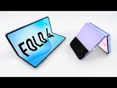 Samsung Galaxy Z Fold 4 Unboxing vs Samsung Galaxy Z Flip 4 Unboxing (ALL COLORS)