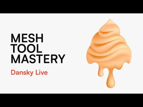 Master the Mesh Tool in Adobe Illustrator - Dansky Live