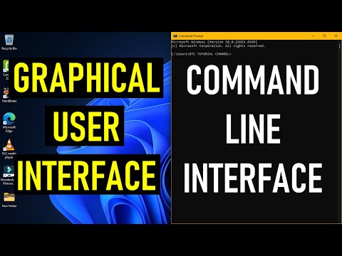 What is the DIFFERENCE Between GUI and CLI - Tech Tutorials