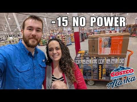 Generator Failed in Alaska Winter | Emergency Costco Run