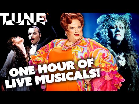 One Hour Of The BEST Live Musicals! (Les Mis, Phantom, Miss Saigon, Hairspray, Cats & More) | TUNE