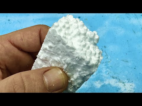 NEVER throw away leftover FOAM! Great idea and EXPERIMENT with your own hands!