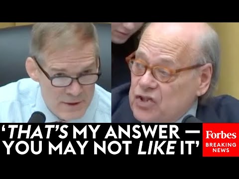 JUST IN: Sparks Fly Between Jim Jordan And Steve Cohen During Judiciary Committee Hearing