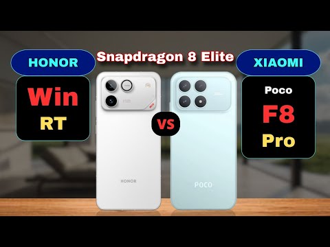 Honor Win RT vs Poco F8 Pro Comparison